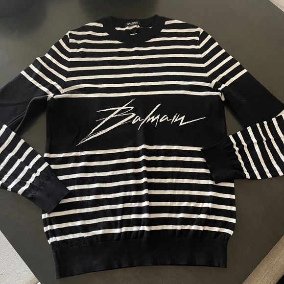 Balmain Sweater with Logo